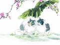 chinese master paintings animals c art a08 A4 Photo Print