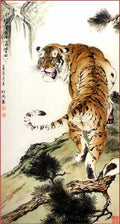 chinese master paintings animals c art a090 A4 Photo Print