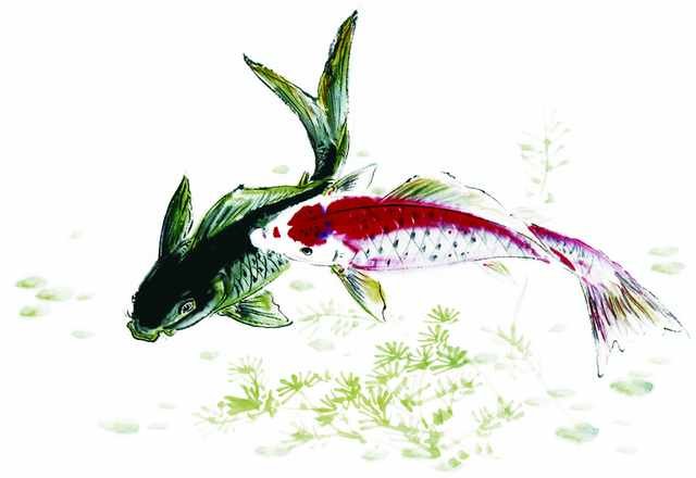 chinese master paintings aquac art q011 A4 Photo Print