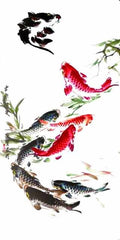 chinese master paintings aquac art q016 A4 Photo Print