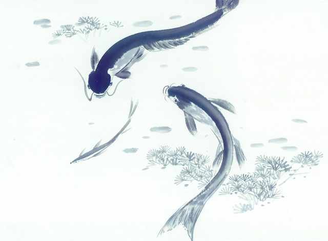 chinese master paintings aquac art q043 A4 Photo Print