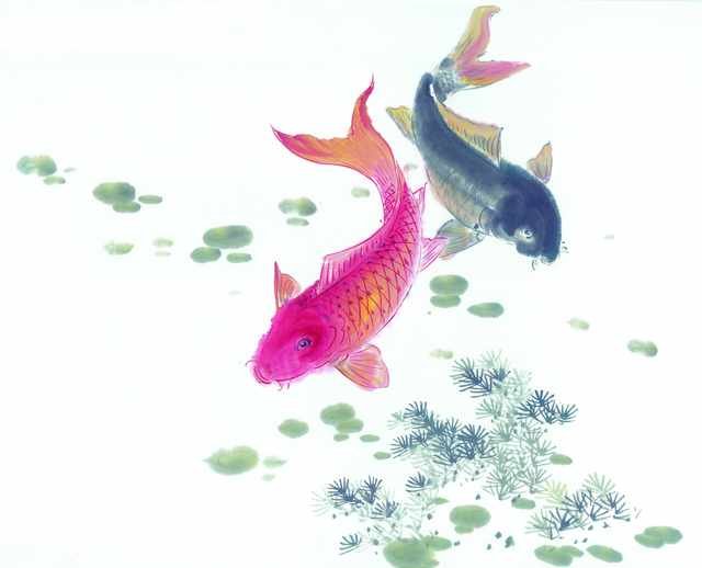 chinese master paintings aquac art q046 A4 Photo Print