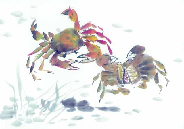 chinese master paintings aquac art q057 A4 Photo Print