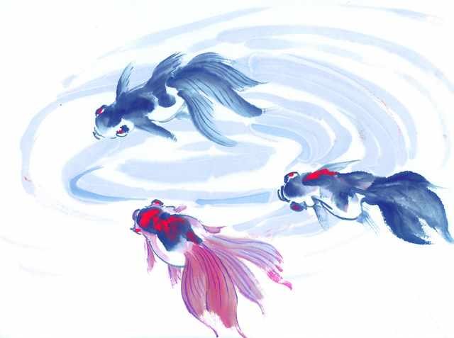 chinese master paintings aquac art q070 A4 Photo Print