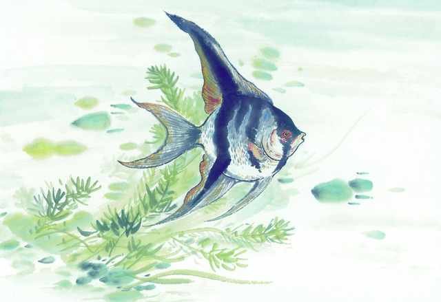 chinese master paintings aquac art q072 A4 Photo Print