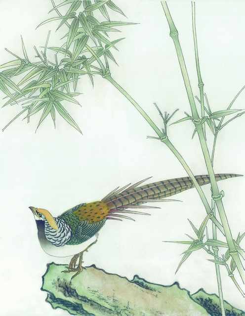 chinese master paintings birds floral c art b0103 A4 Photo Print