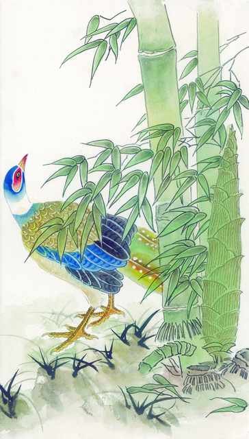 chinese master paintings birds floral c art b0120 A4 Photo Print