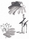chinese master paintings birds floral c art b014 A4 Photo Print