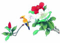 chinese master paintings birds floral c art b0142 A4 Photo Print