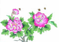 chinese master paintings birds floral c art b0144 A4 Photo Print