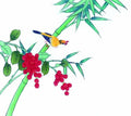 chinese master paintings birds floral c art b0149 A4 Photo Print