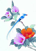 chinese master paintings birds floral c art b0163 A4 Photo Print