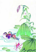 chinese master paintings birds floral c art b0167 A4 Photo Print