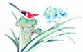 chinese master paintings birds floral c art b0175 A4 Photo Print
