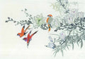 chinese master paintings birds floral c art b0192 A4 Photo Print