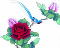chinese master paintings birds floral c art b0195 A4 Photo Print