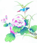 chinese master paintings birds floral c art b0200 A4 Photo Print