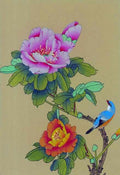 chinese master paintings birds floral c art b0208 A4 Photo Print