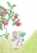 chinese master paintings birds floral c art b0218 A4 Photo Print