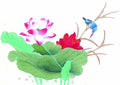 chinese master paintings birds floral c art b0223 A4 Photo Print