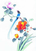 chinese master paintings birds floral c art b0226 A4 Photo Print