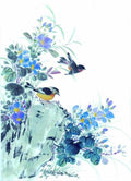 chinese master paintings birds floral c art b0228 A4 Photo Print