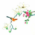 chinese master paintings birds floral c art b0254 A4 Photo Print
