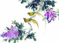 chinese master paintings birds floral c art b0256 A4 Photo Print