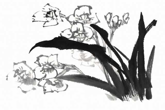 chinese master paintings birds floral c art b0290 A4 Photo Print