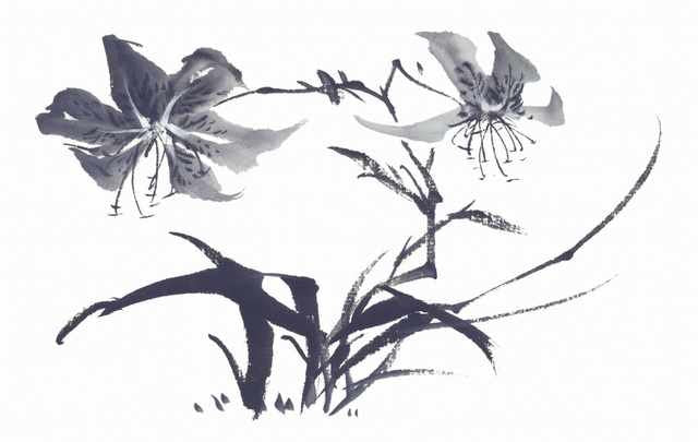 chinese master paintings birds floral c art b0293 A4 Photo Print