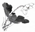 chinese master paintings birds floral c art b0304 A4 Photo Print