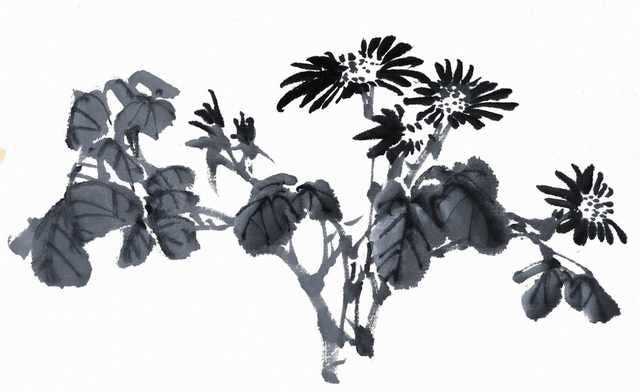 chinese master paintings birds floral c art b0327 A4 Photo Print