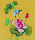 chinese master paintings birds floral c art b055 A4 Photo Print