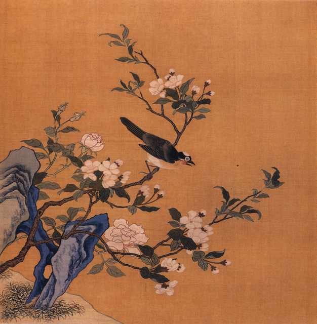 chinese master paintings birds floral c art b06 A4 Photo Print