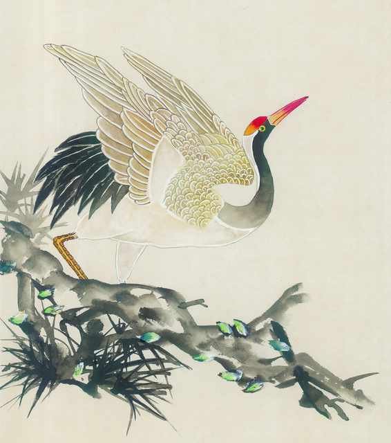chinese master paintings birds floral c art b076 A4 Photo Print