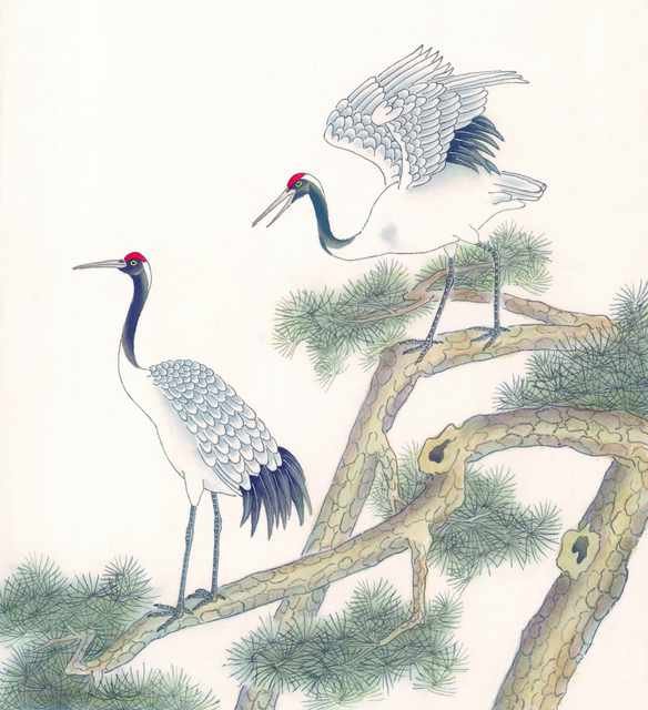 chinese master paintings birds floral c art b080 A4 Photo Print