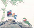 chinese master paintings birds floral c art b094 A4 Photo Print