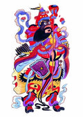 chinese master paintings god C Art G082 A4 Photo Print