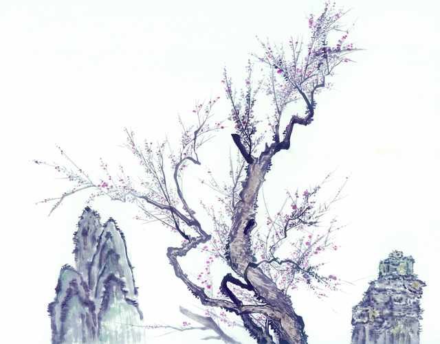 chinese master paintings gu sung c art s011 A4 Photo Print