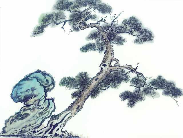 chinese master paintings gu sung c art s012 A4 Photo Print