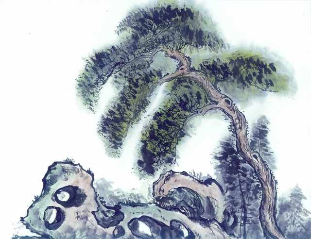 chinese master paintings gu sung c art s021 A4 Photo Print