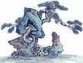 chinese master paintings gu sung c art s023 A4 Photo Print