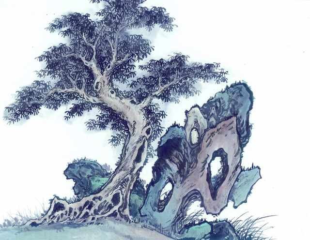 chinese master paintings gu sung c art s024 A4 Photo Print