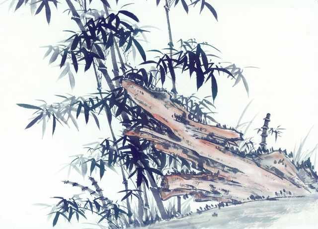 chinese master paintings gu sung c art s027 A4 Photo Print