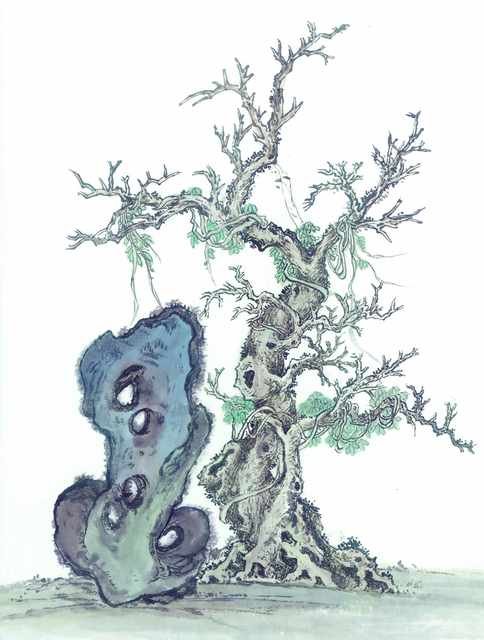 chinese master paintings gu sung c art s031 A4 Photo Print
