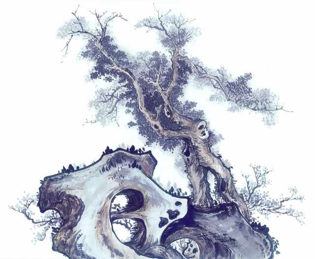 chinese master paintings gu sung c art s034 A4 Photo Print