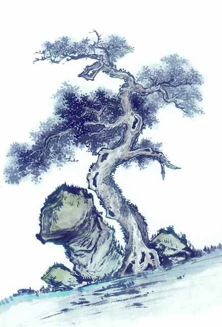 chinese master paintings gu sung c art s038 A4 Photo Print