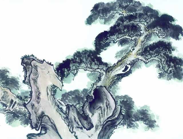 chinese master paintings gu sung c art s043 A4 Photo Print