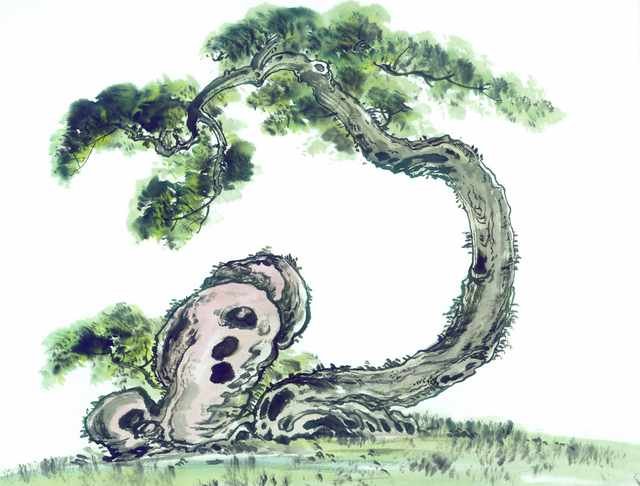 chinese master paintings gu sung c art s044 A4 Photo Print