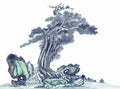 chinese master paintings gu sung c art s049 A4 Photo Print
